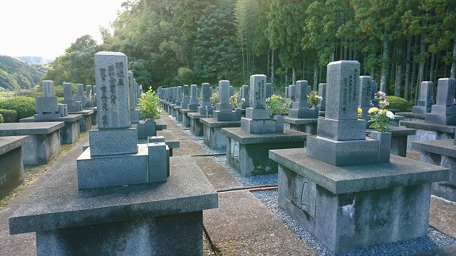 霊園全体風景